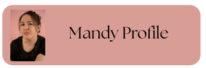 a pink button with the words 'Mandy Profile'